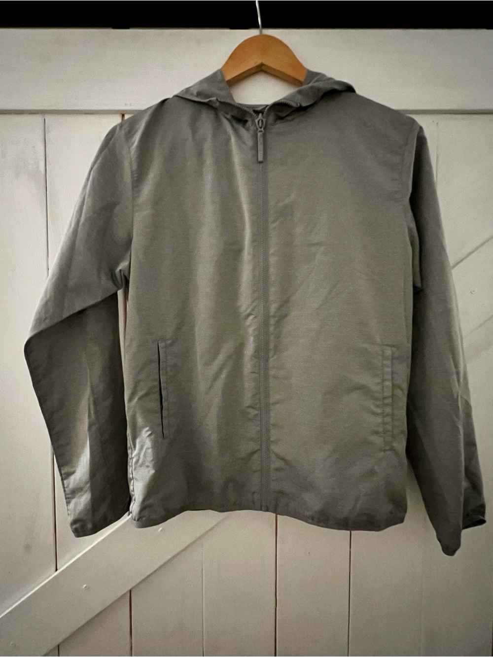 Uniqlo - Kids Pocketable Parka Rain Layer Windbreaker Size 13Y (160)